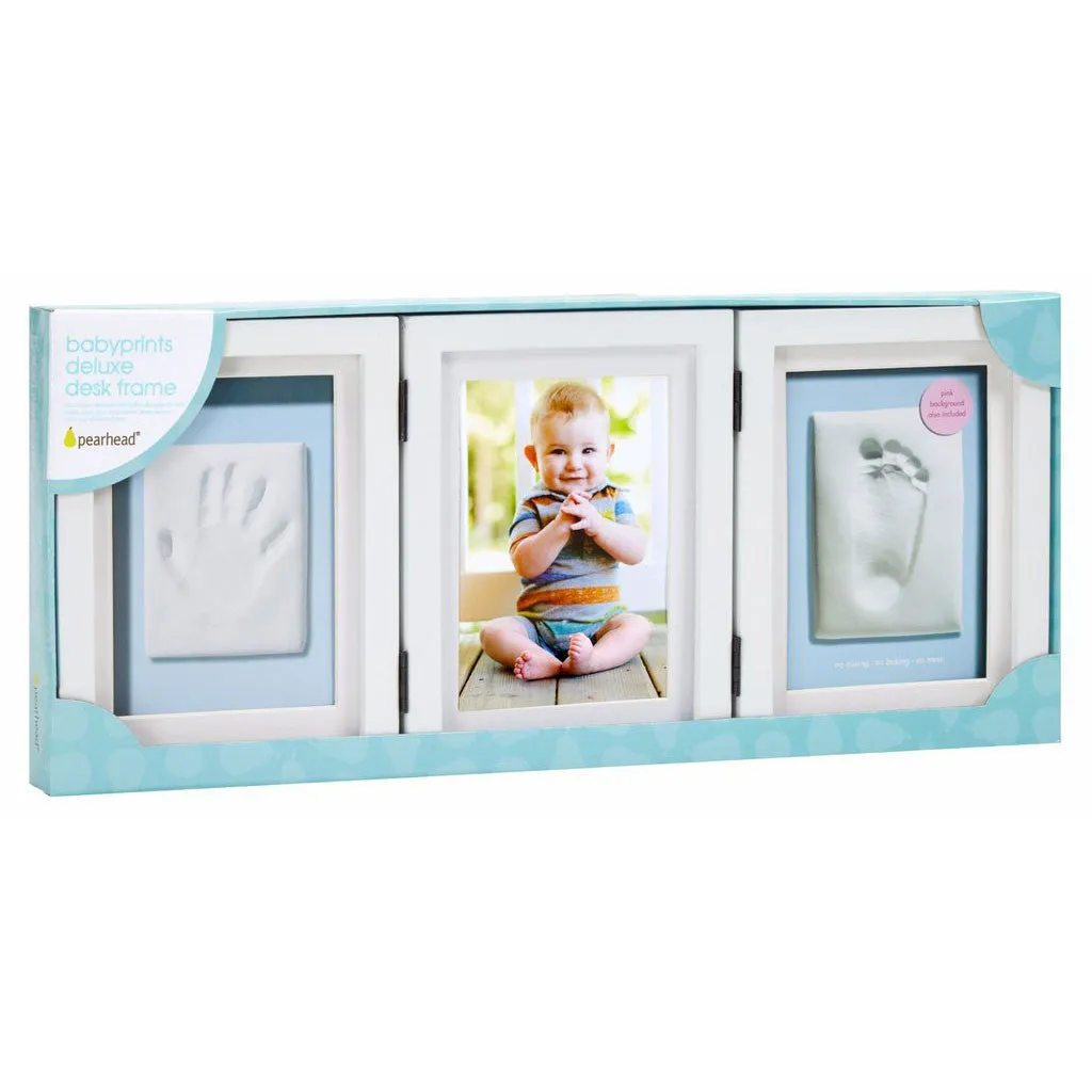 Babyprints Desk Frame Triple - White