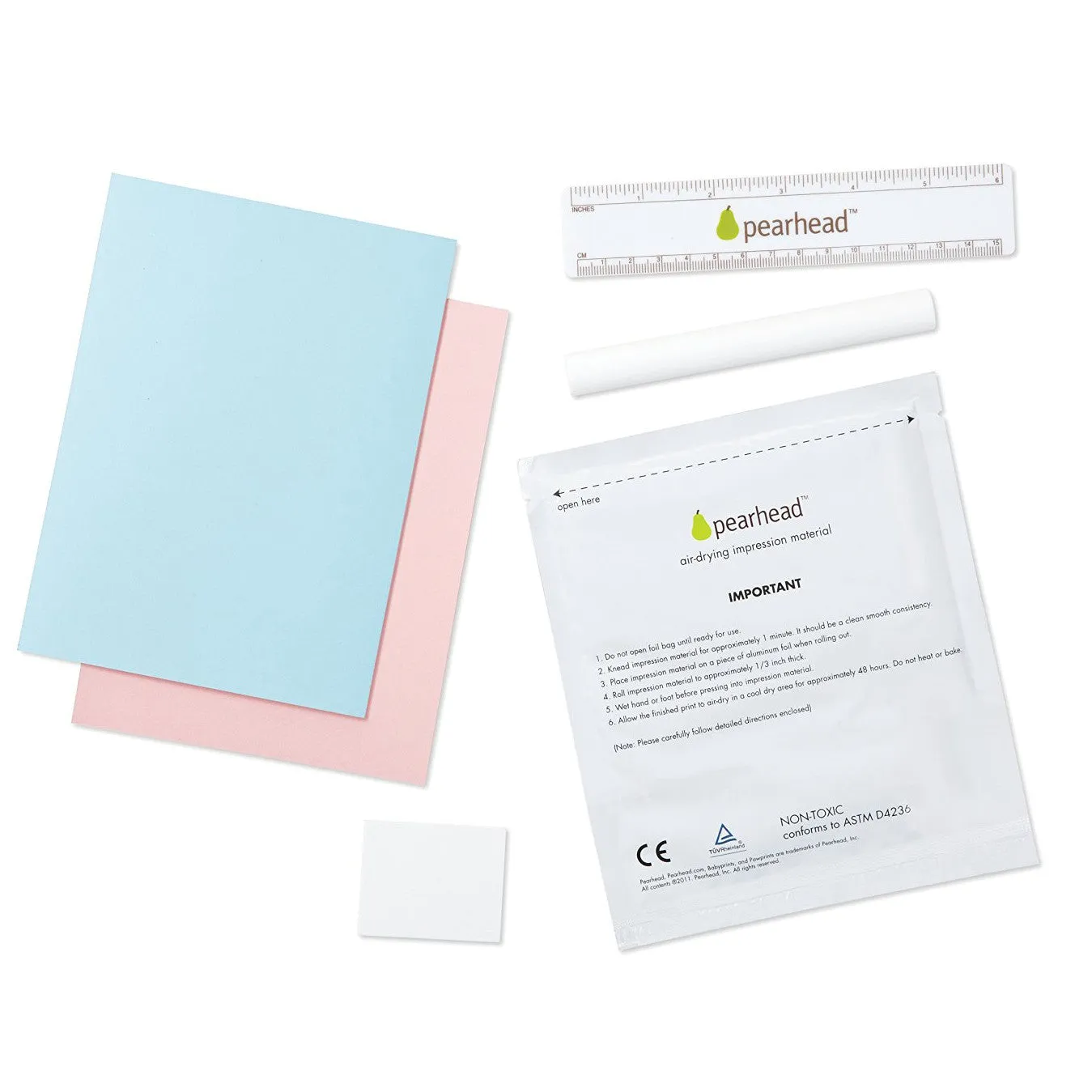 Babyprints Desk Frame Triple - White