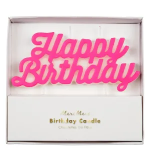Birthday Candle (Pink)