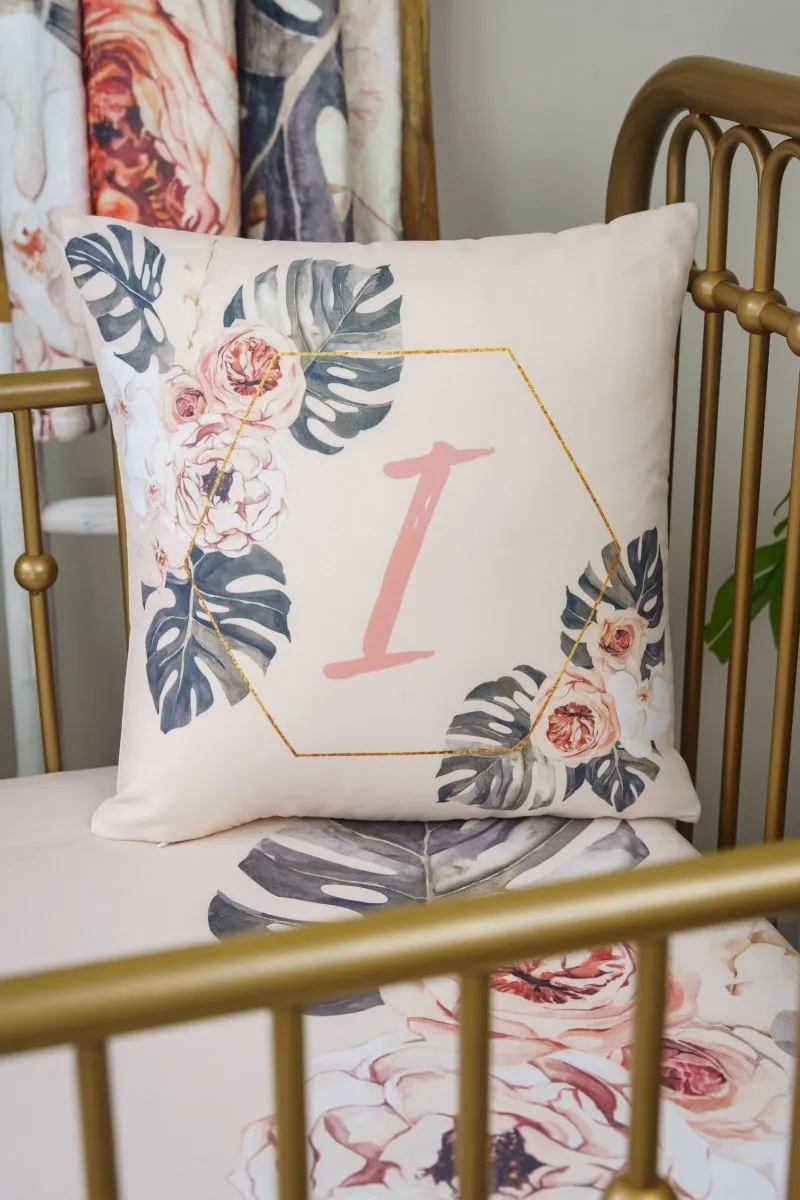 Boho Tropics Nursery Starter Crib Bedding Set