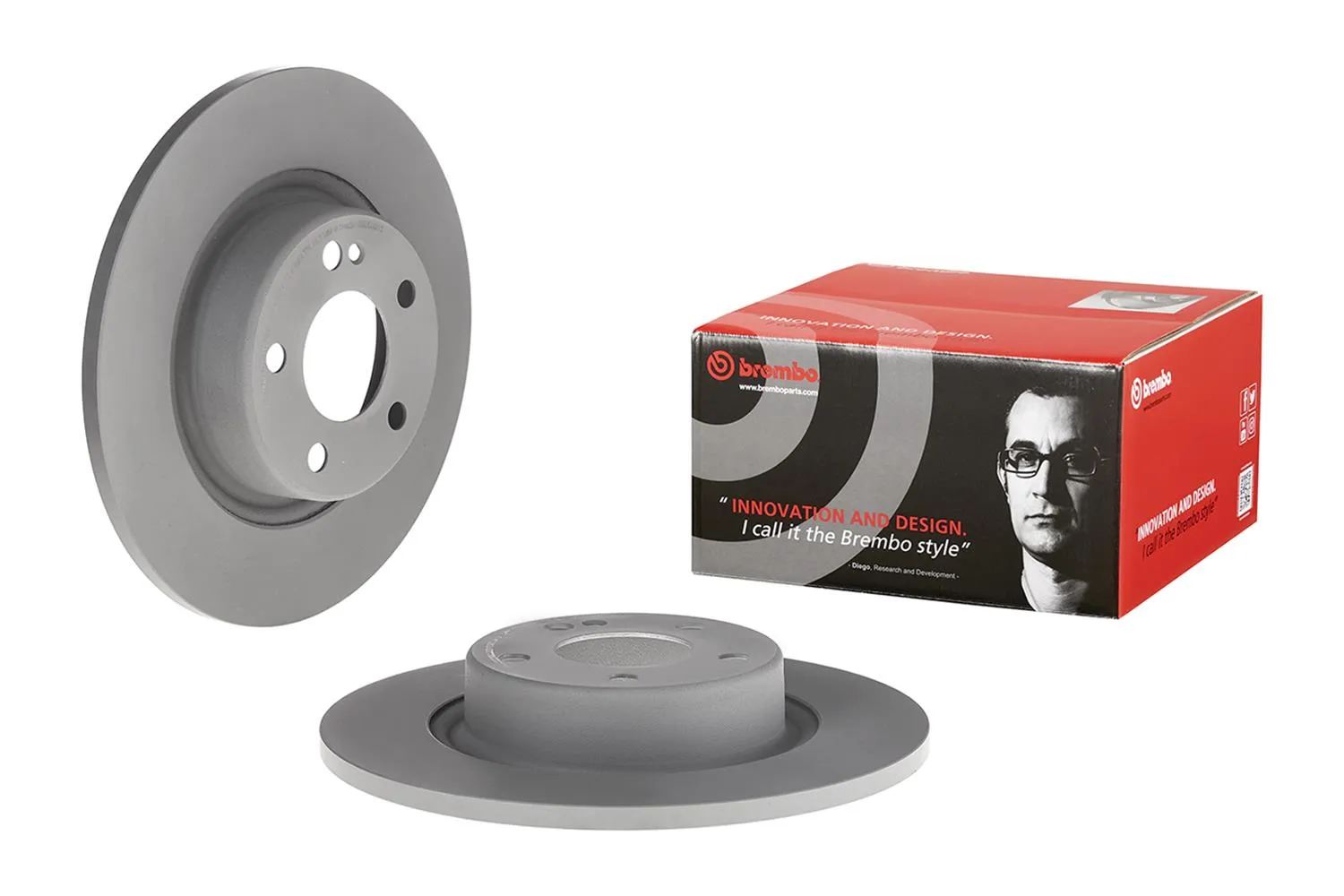 Brembo Disc Brake Pad and Rotor Kits KT04033
