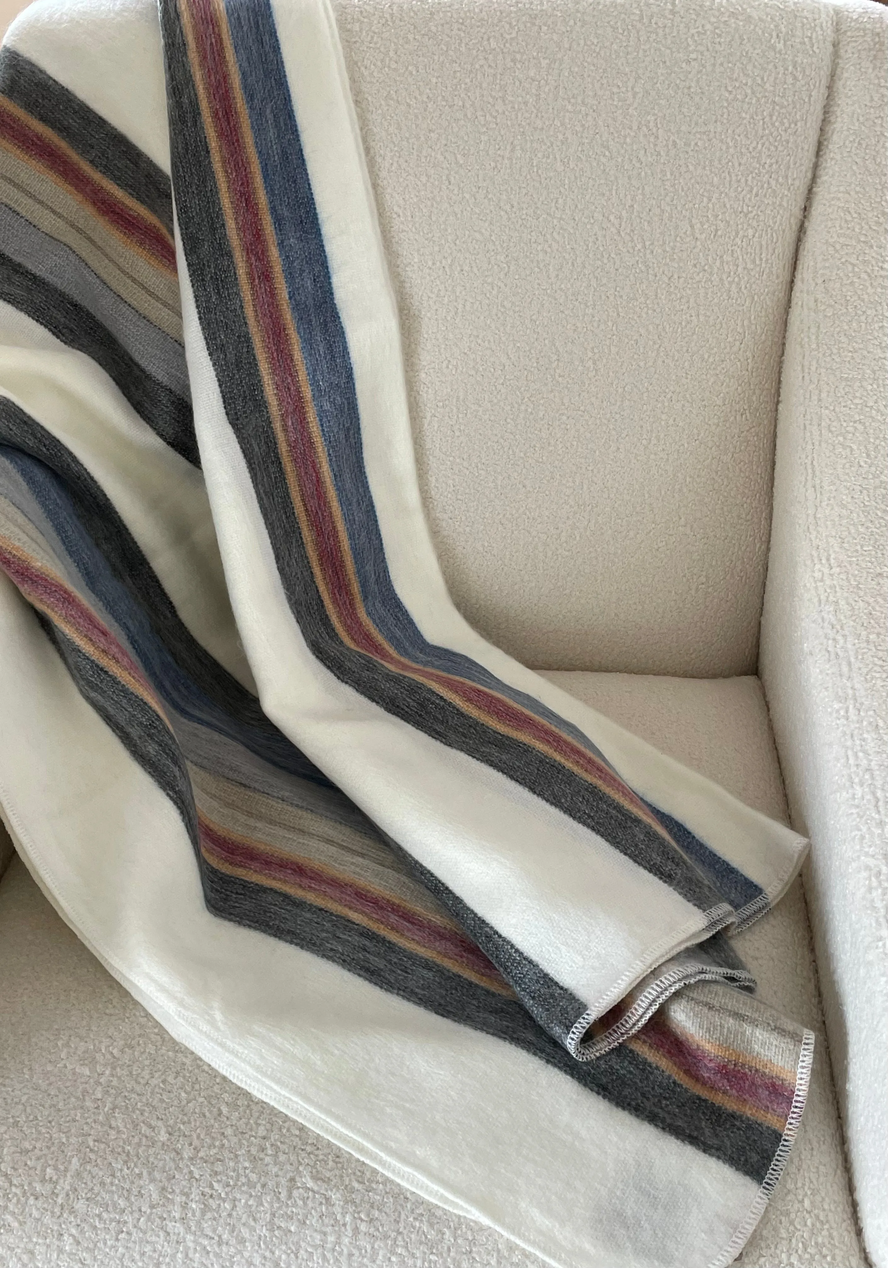 Dawn Extra Large Alpaca Blanket