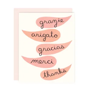 Global Thanks Card