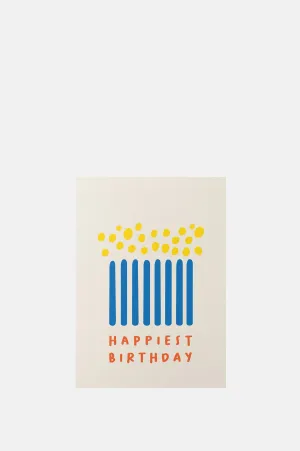 Happiest Birthday Greetings Card