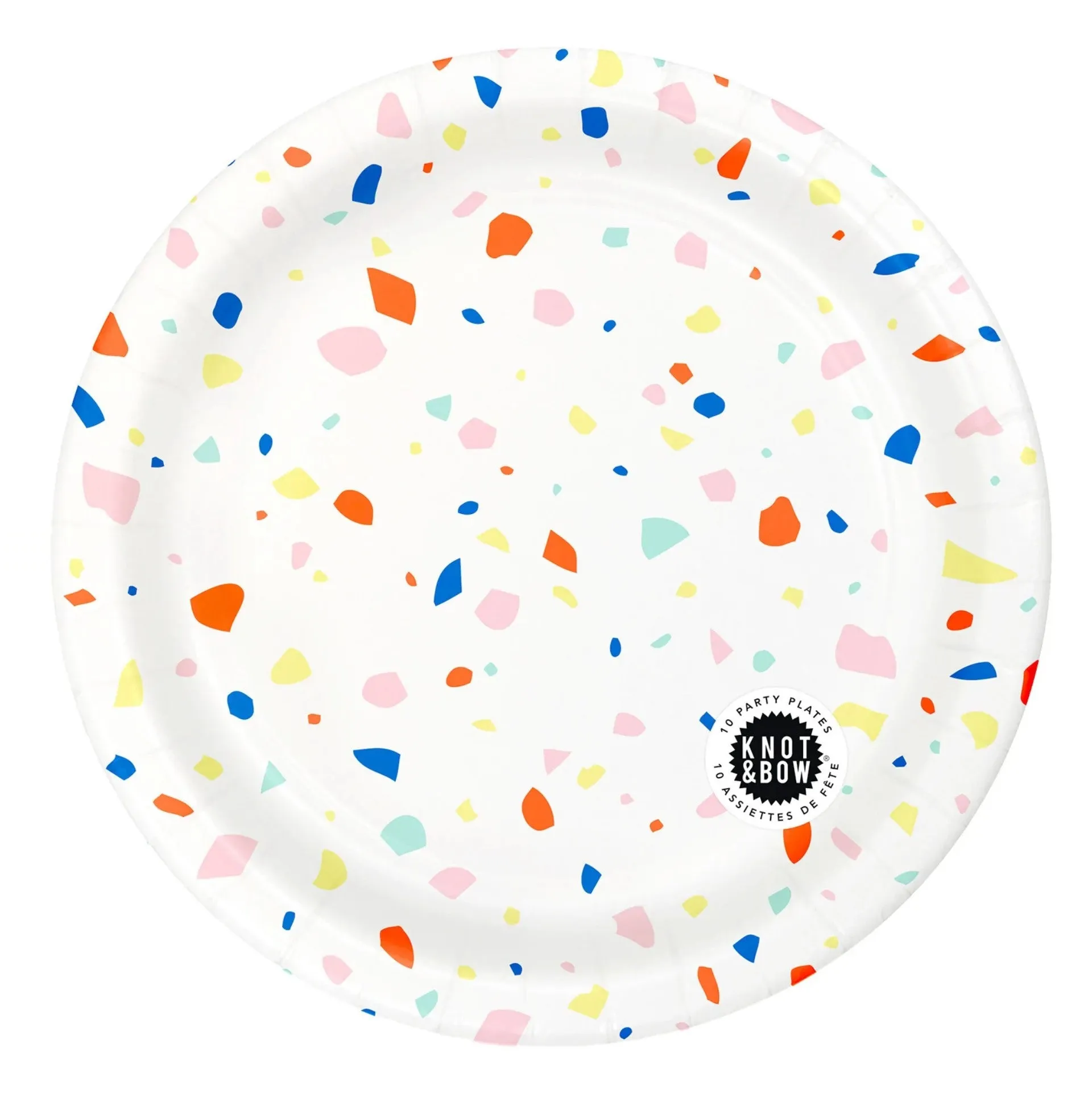 Large Party Plate (Rainbow Chip)
