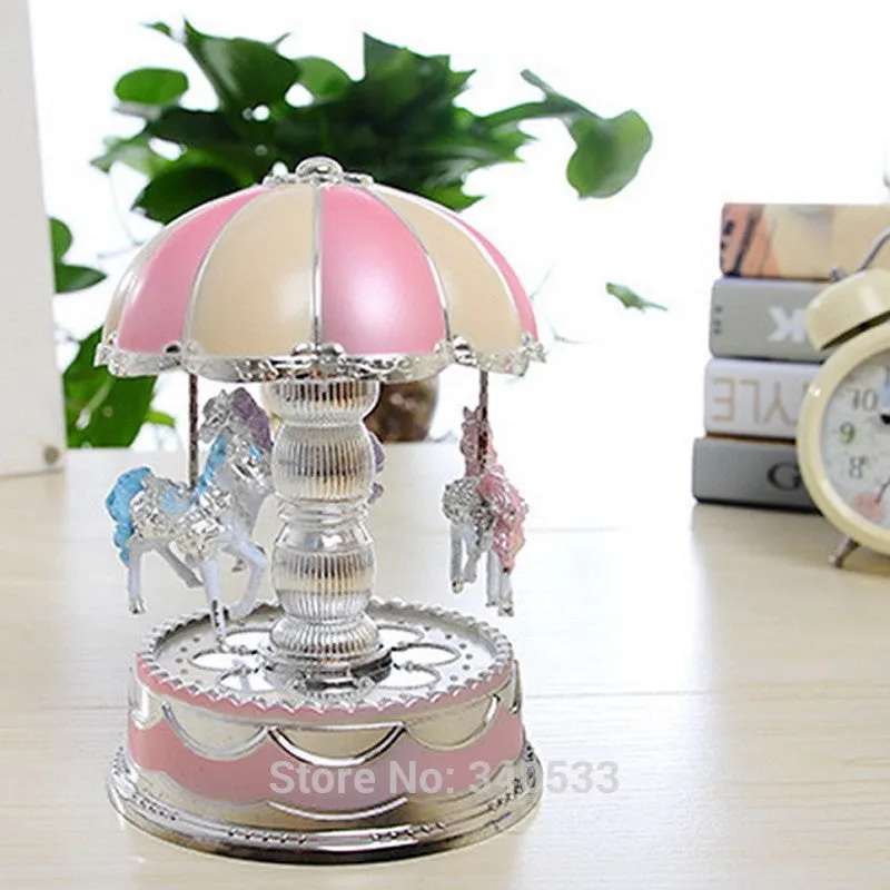 LED Light Music Box Birthday Gift Toy