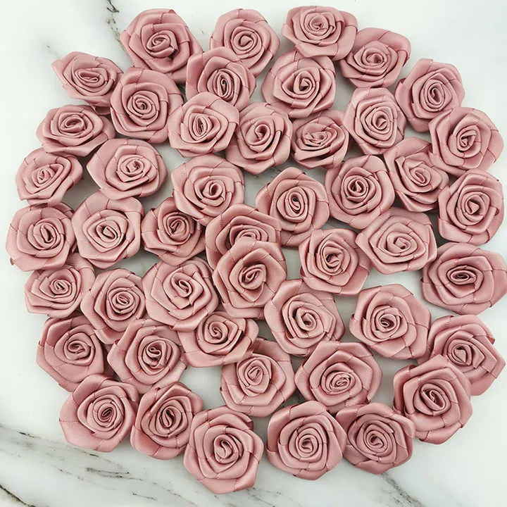 Mini High Quality Satin-وردة صغيرة