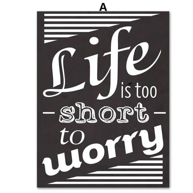 Modern Inspiring Art Painting Poster