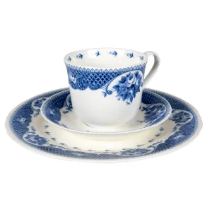 Netherfield Bone China Teacup, Saucer and Plate Set