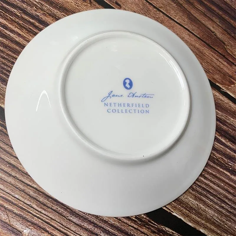 Netherfield Bone China Teacup, Saucer and Plate Set