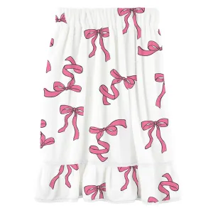 Pink Bow Spa Wrap