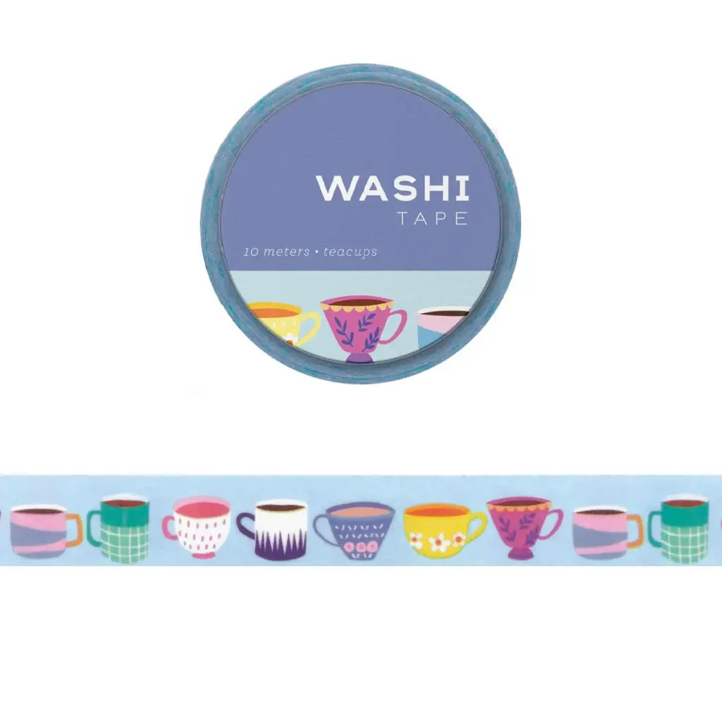 Tea Cups Washi Tape