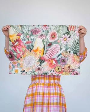 The Garden Party Tea-Towel