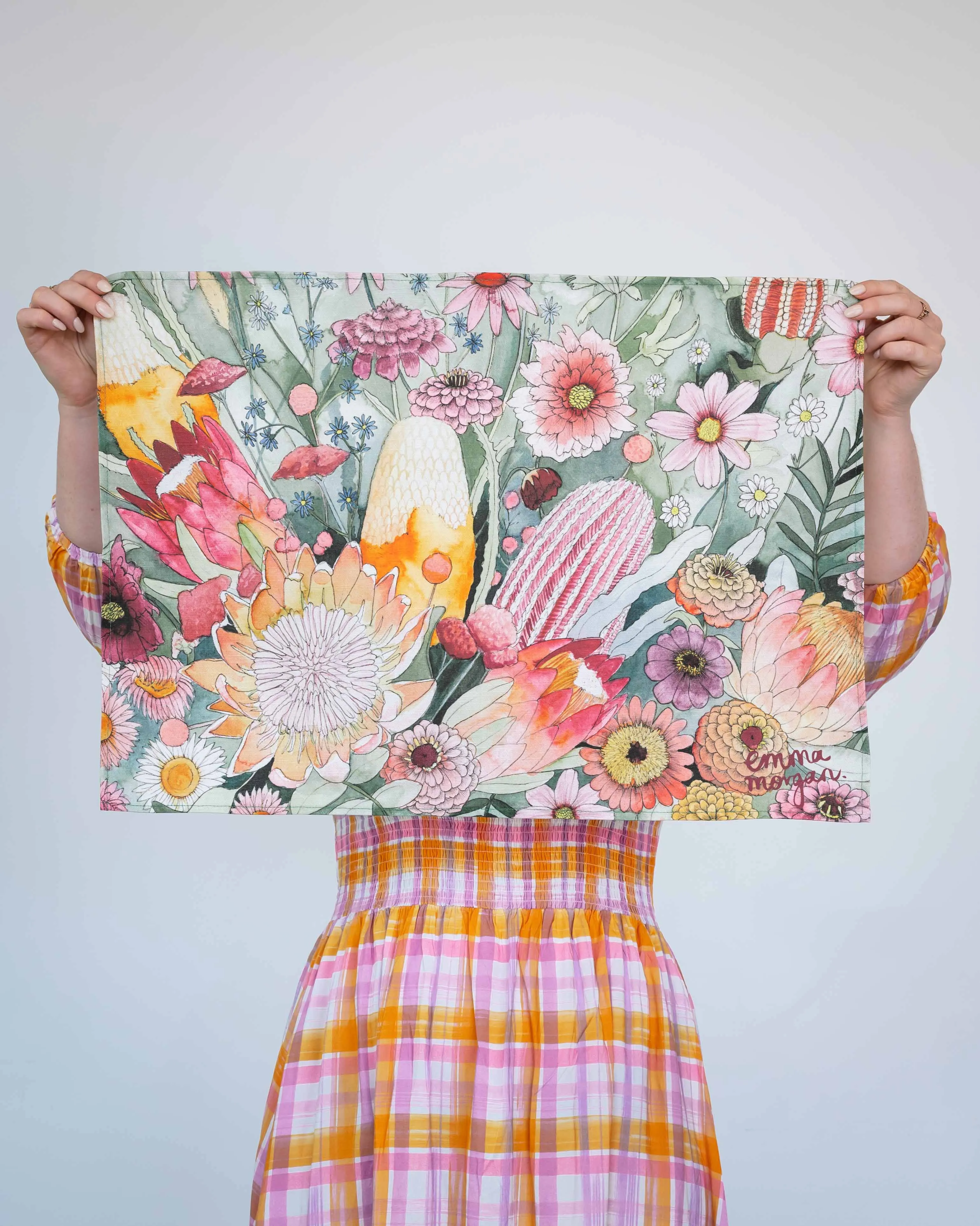 The Garden Party Tea-Towel